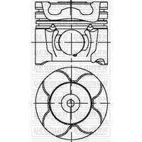 MOTOR PİSTON SEGMAN KH-0.40 FOCUS II 04 11 C.MAX 1.6TDCI 04 11 C4-C5- BERLINGO-307-308-407-508-PARTNERTEPEE DV6 TD/TED C.RAIL 1560 CC 1.6 HD 75.6