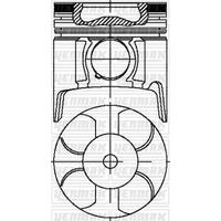 MOTOR PİSTON SEGMAN STD ASTRA VAN-COMBO-CORSA VAN 1.7 DTI 02-05 Y 1.7 DT 79.0