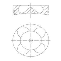 MOTOR PİSTON SEGMAN STD BRAVA-DOBLO-ASTRA-ALFA 147-156-166 1.9DT-CDTİ-JTD 82.00 010PI0001610086