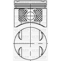 MOTOR PİSTON SEGMAN STD MGN II-CLIO II-CLIO III-MODUS-SCENIC II K4J 1.4 16V 79.50