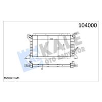 MOTOR RADYATÖRÜ AC TRANSIT TURBO T12 T15 2.5D 97 01 MANUEL UZUN TIP 2 SIRA CU PL