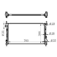 MOTOR SU RADYATORU CONNECT 1.8TDCI 75PS 90PS 110PS 02>KLIMALI 2 SIRA AL PL