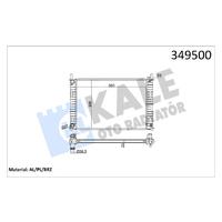 MOTOR SU RADYATÖRÜ FIESTA 1.25 16V 1.4 16V 1.4TDCI 01 08 MAZDA II 1.4CD MANUEL BRAZING VERSIYONU