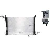 MOTOR SU RADYATORU FIESTA V FUSION 01>08 1.25 1.4 16V 1.6 16V MAZDA II 1.4 16V 1.6 16V 02>OLCU 500 358 16