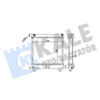 MOTOR SU RADYATÖRÜ MERCEDES W201 W124 S124 KLİMASIZ / MANUEL SANZIMAN