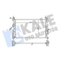 MOTOR SU RADYATÖRÜ OPEL CORSA E 14>19 ADAM 14>18 1.0 B10XFL-XFT F10XFL-D10XFT 1.3 B13DTC-B13DTN-B13D TE-B13DTR