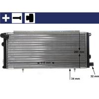 MOTOR SU RADYATÖRÜ PEUGEOT P205 87>98 I-II 1.0-1.4İ-1.6/1.9 GTİ MT