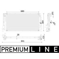 MOTOR SU RADYATÖRÜ PREMIUM LINE BMW F40 F45 F46 F48 F39 MINI F60
