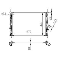 MOTOR SU RADYATORU TRANSIT V347 2.2TDCI 2.4TDCI 06>14