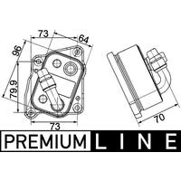MOTOR YAĞ SOĞUTUCU BMW N40 N43 N46 E81 E46 E90 E91 E60 E83 E85 PREMIUM LINE