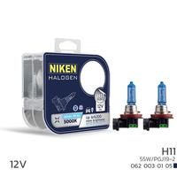 NIKEN 12V H11 55W BEYAZ IŞIK AMPUL PG319-2 5000K