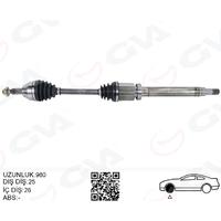 ÖN AKS KOMPLE SAĞ TRANSIT CONNECT 1.8 TDCI 02>14 75-90-110PS 960mm