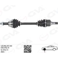 ÖN AKS KOMPLE SOL FORD ESCORT V / VI 1.6 HCS / 1.8 16V / 1.8D 90&gt;95