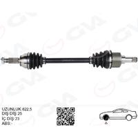 ÖN AKS KOMPLE SOL FORD FIESTA / FUSION 1.4TDCI / 1.6TDCI 02 11