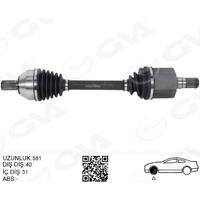 ÖN AKS KOMPLE SOL FORD MONDEO 2.0 TDCI 07 14 OTOM.