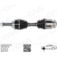ÖN AKS KOMPLE SOL FORD RANGER 2.5TDCI - 06 12 MAZDA BT2500 06 11 4X4