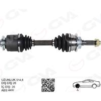ÖN AKS KOMPLE SOL FORD RANGER 2.5TD 02 07 MAZDA BT50 02 0 6 ABS LI