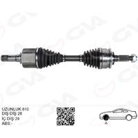 ÖN AKS KOMPLE SOL FORD RANGER TKE 11 2.2 TDCI 4 4