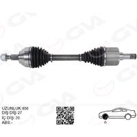ÖN AKS KOMPLE SOL KUGA I 08 13 2.0 TDCI