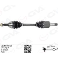 ON AKS KOMPLE SOL TRANSIT CONNECT 1.8 TDCI 02&gt;14 75 -90-110PS 628mm