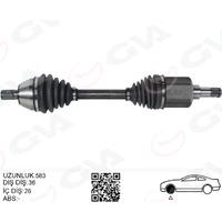 ÖN AKS KOMPLE SOL VOLVO C30 10> D2 S40 II 10> D2 V50 10> D2 MEKANİK ŞANZIMAN 6 VİTES