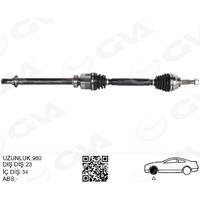 ÖN AKS SAĞ RENAULT CLIO IV 1.5 DCI A-T 12-