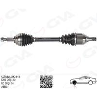 ÖN AKS SOL RENAULT CLIO IV 1.5 DCI A-T 12-