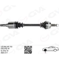 ÖN AKS SOL RENAULT MASTER II FD 2.5 DCI ABSLI 51 DIS 28X39 06-10