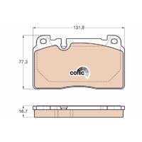 ÖN BALATA AUDI Q5 2.0 TFSI 2.0 TDI 3.0 TDI 12 A6 14 A7 14 PORSCHE MACAN 14 GDB2022