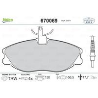 ÖN BALATA FİŞLİ P406 2.0-2.1 TD 94-04 306 GTİ 93-01 XANTIA XM