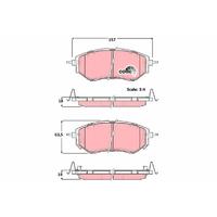 ÖN BALATA FORESTER 13>LEGACY IV 08-09