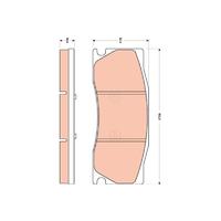 ÖN BALATA JAGUAR XK-XKR 3.5-4.2-5.0 06 >14