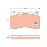 ÖN BALATA TOUAREG 3.0 V6 TDI-3.2 V6-3.6 V6 FSI 06/05 AUDI TT 09 RANGEROVER III SPORT 05