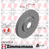 ÖN FREN AYNASI 17 INÇ ASTRA J 09 ZAFIRA C 11 321x30x28/5D/HAVALI 13502826