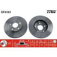 ÖN FREN AYNASI RAV4 II 1.8VVT-2.0 16V 00>2.0VVTI-2.4VVTI-2.0D-4D 01> 275x25x5DLxHAVALI