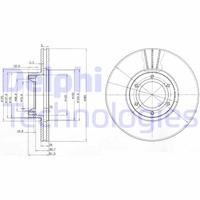 ÖN FREN AYNASI RENAULT MASTER II 98 06 OPEL MOVANO A 98 06 280x24 HAVALI 6 DELİK