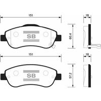 ÖN FREN BALATA HONDA CR-V 1.6L N16A2 RE6 İ-DTEC dizel 4x2 13-> / 2.0L R20 benzinli otomatik vites RE5 07-15