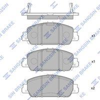 ÖN FREN BALATA HONDA HR-V 1.6L i-DTEC dizel RU8 kasa 15-> / HR-V 1.5L i-VTEC benzinli RU1 kasa 1 5->