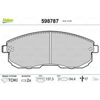 ÖN FREN BALATA NISSAN JUKE 1.6L HR16DE DIG-T F15 10-&gt; 1.5L Dci F15 10-&gt; / MAXIMA 2.0L VQ20DE DOHC A32 A33 V6 95-03 / 3.0L VQ30DE DOHC A32 V6 95-&gt;/ SUZ