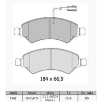 ÖN FREN BALATASI FIAT DUCATO-BOXER-MOVANO-JUMPER 24> 2.2D MTJ 2.3D MTJ