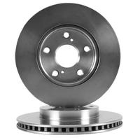 ÖN FREN DİSKİ HAVA KANALLI TOYOTA AURIS COROLLA 1.6L 1ZR-FE benzinli ZRE151 07-12 / 1.33L 1NR-FE NRE150 6 vites 10-12 275 ÇAP X 5 BİJON - Adet disk fi