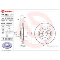 ÖN FREN DİSKİ RENAULT R19-CLIO I 91>96 CLIO II 98> KANGOO 01> MEGANE I 96> MEGANE II 04>10 TWINGO 96> DACIA LOGAN 06> SANDERO 08> 259x20.6 HAVALI 4 DE