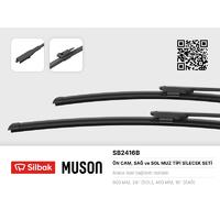 ÖN SİLECEK SÜPÜRGESİ MUZ TİPİ 600 400mm 3-SERİES COUPE E92 CABRİOLET E93 M3 09>