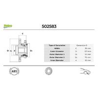 ÖN TEKER PORYASI ASTRA H-ZAFIRA B 04 1.7 CDTI 1.9 CDTI 16V 2.0 TURBO 5 DELİK ABS Lİ