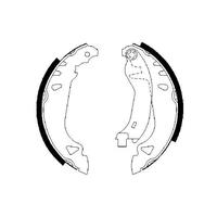 PABUÇLU FREN BALATASİ 180x30 MM FIAT-LANCIA DEDRA BERLİNA DEDRA STATİON WAGON DELTA PUNTO 93 PUNTO 97 PUNTO VAN 97 TEMPRA TİPO 87 TİPO 93 Y