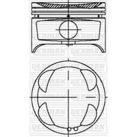 PISTON SEGMAN 0.50 COROLLA 1.6 INJ 4AFE 92-99