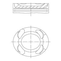 PISTON SEGMAN 82 mm STD BMW B38 B15 A B58 B30 A F20 F30 F40 F45 F46 F32 F36 F48 F39
