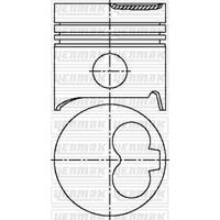 PISTON SEGMAN Q78.0MM STD -RENAULT-VOLVO-R 11-R 5-R 9 R 11-R 5-R 9