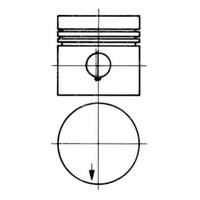 PİSTON SEGMAN STD 87.00mm MERCEDES M115 W110 W115 W123