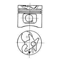 PİSTON SEGMAN STD 87.00mm MERCEDES OM601 OM602 OM603 W201 W124 W202 W463